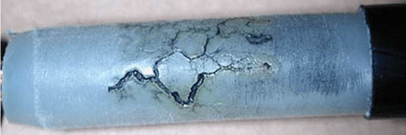 پدیده آب درختی در کابل ها