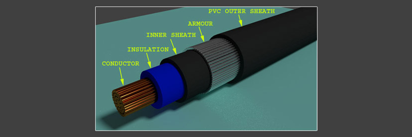 علائم اختصاری روی سیم و کابل