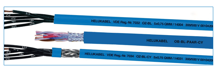 حروف اختصاری روی کابل 