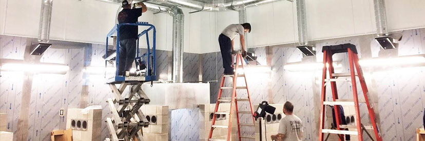 سیم کشی برق یک ساختمان