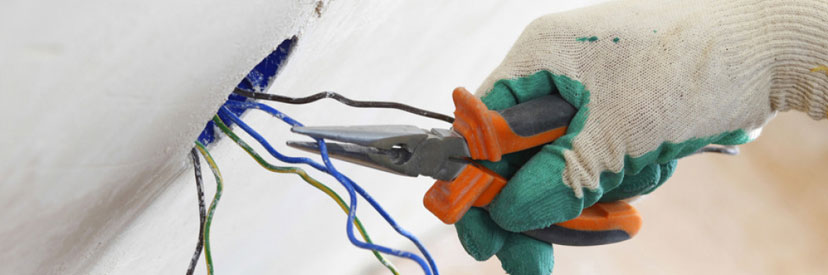 سیم کشی برق با جعبه تقسیم