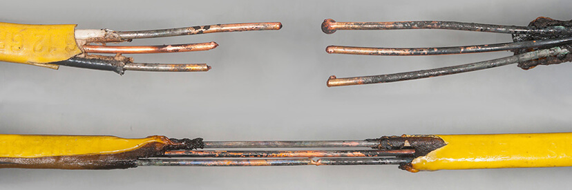 عیب یابی کابل برق