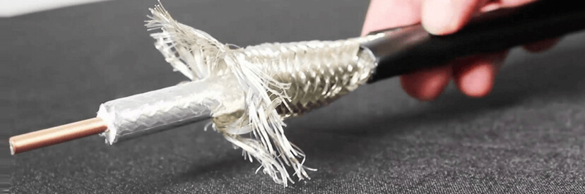 طرز صحیح بستن کابل کواکسیال